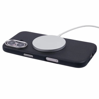 X-LEVEL For iPhone 16 Case Compatible with MagSafe PU Leather Hard PC Phone Cover