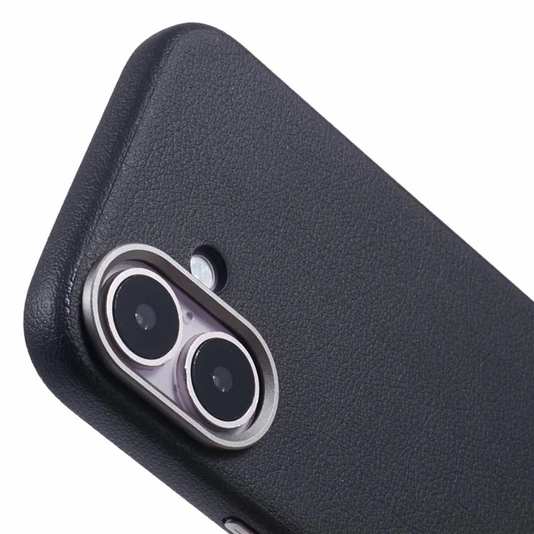 X-LEVEL For iPhone 16 Case Compatible with MagSafe PU Leather Hard PC Phone Cover