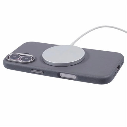 X-LEVEL For iPhone 16 Case Compatible with MagSafe PU Leather Hard PC Phone Cover