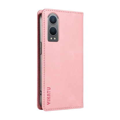 YIKATU YK-004 For OnePlus Nord CE4 Lite 5G / Oppo K12x 5G (China) Case Leather Phone Cover Wallet with Card Holder