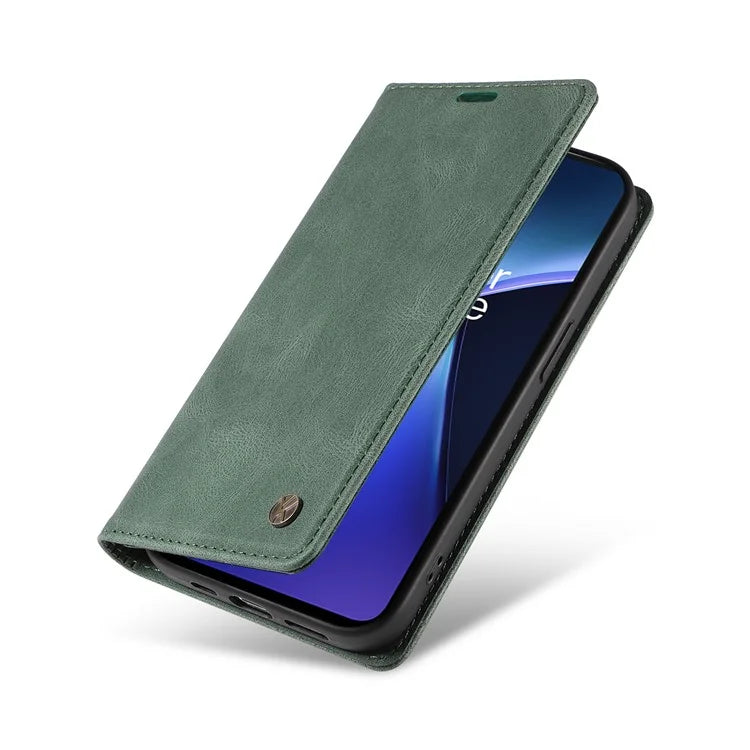 YIKATU YK-004 For OnePlus Nord CE4 Lite 5G / Oppo K12x 5G (China) Case Leather Phone Cover Wallet with Card Holder