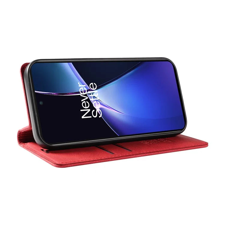 YIKATU YK-004 For OnePlus Nord CE4 Lite 5G / Oppo K12x 5G (China) Case Leather Phone Cover Wallet with Card Holder