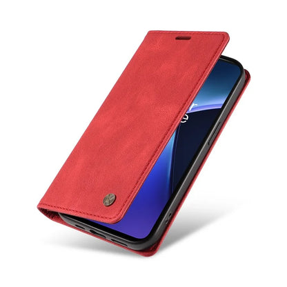 YIKATU YK-004 For OnePlus Nord CE4 Lite 5G / Oppo K12x 5G (China) Case Leather Phone Cover Wallet with Card Holder