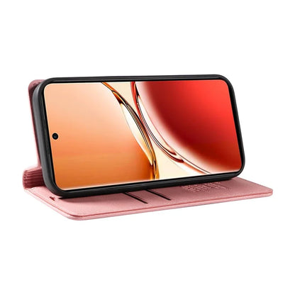 YIKATU YK-004 For Oppo Reno12 F 4G Case Leather Magnetic Auto-Absorbed Phone Cover Skin-Touch