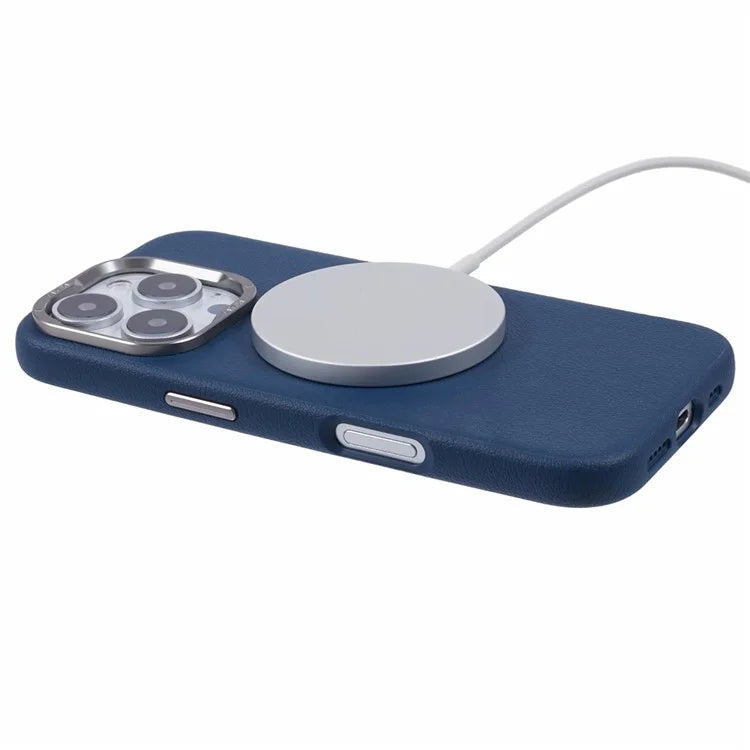 X-LEVEL For iPhone 16 Pro Magnetic Case PU Leather + PC Phone Cover Falling Shockproof