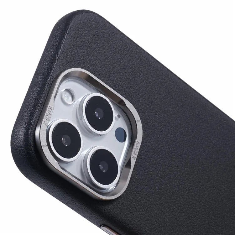 X-LEVEL For iPhone 16 Pro Magnetic Case PU Leather + PC Phone Cover Falling Shockproof