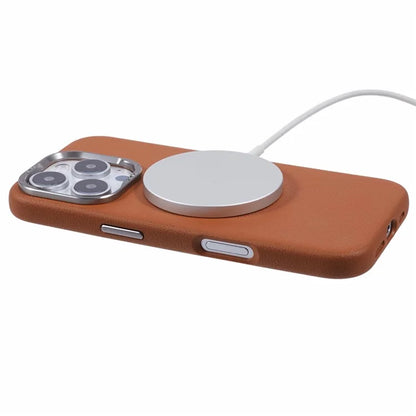 X-LEVEL For iPhone 16 Pro Magnetic Case PU Leather + PC Phone Cover Falling Shockproof