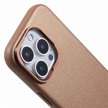 X-LEVEL For iPhone 16 Pro Magnetic Case PU Leather + PC Phone Cover Falling Shockproof