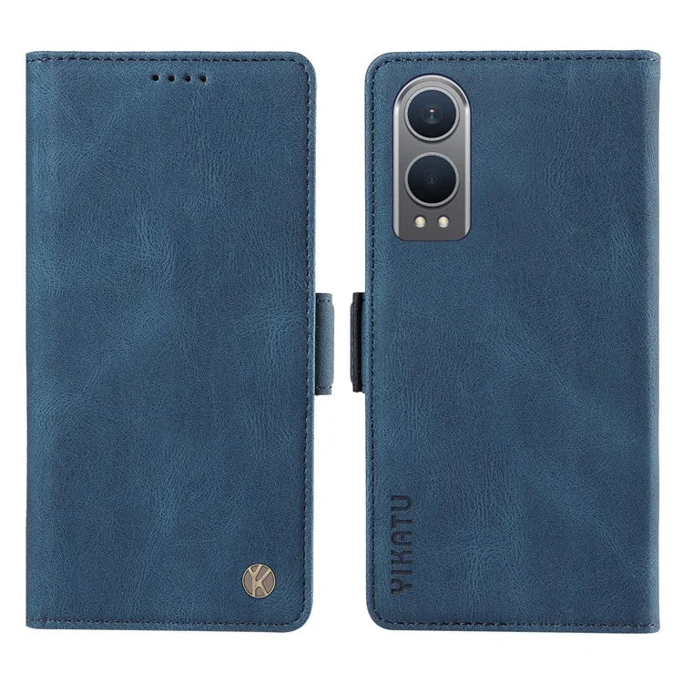 YIKATU YK-005 For OnePlus Nord CE4 Lite 5G / Oppo K12x 5G (China) Case PU Leather Phone Cover Stand Card Slots