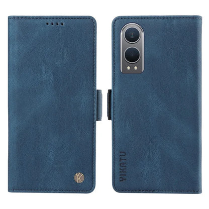 YIKATU YK-005 For OnePlus Nord CE4 Lite 5G / Oppo K12x 5G (China) Case PU Leather Phone Cover Stand Card Slots