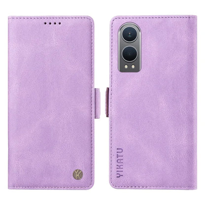 YIKATU YK-005 For OnePlus Nord CE4 Lite 5G / Oppo K12x 5G (China) Case PU Leather Phone Cover Stand Card Slots