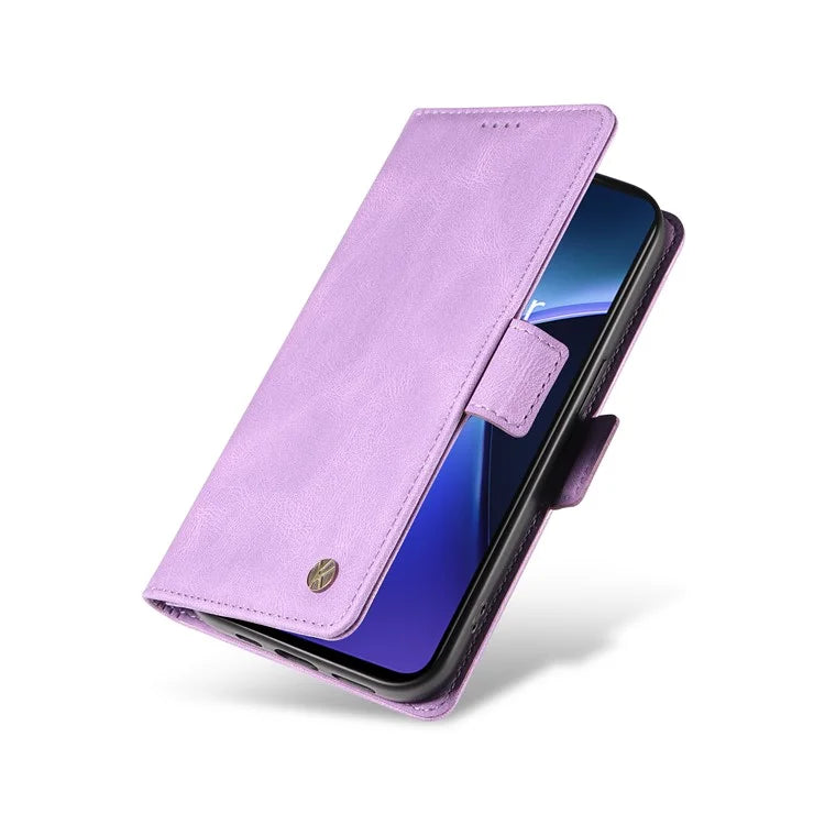YIKATU YK-005 For OnePlus Nord CE4 Lite 5G / Oppo K12x 5G (China) Case PU Leather Phone Cover Stand Card Slots