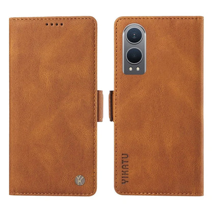 YIKATU YK-005 For OnePlus Nord CE4 Lite 5G / Oppo K12x 5G (China) Case PU Leather Phone Cover Stand Card Slots