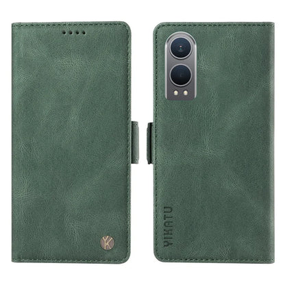 YIKATU YK-005 For OnePlus Nord CE4 Lite 5G / Oppo K12x 5G (China) Case PU Leather Phone Cover Stand Card Slots