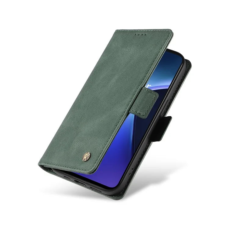 YIKATU YK-005 For OnePlus Nord CE4 Lite 5G / Oppo K12x 5G (China) Case PU Leather Phone Cover Stand Card Slots