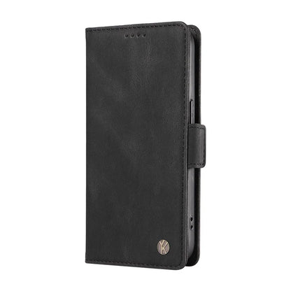 YIKATU YK-005 For OnePlus Nord CE4 Lite 5G / Oppo K12x 5G (China) Case PU Leather Phone Cover Stand Card Slots