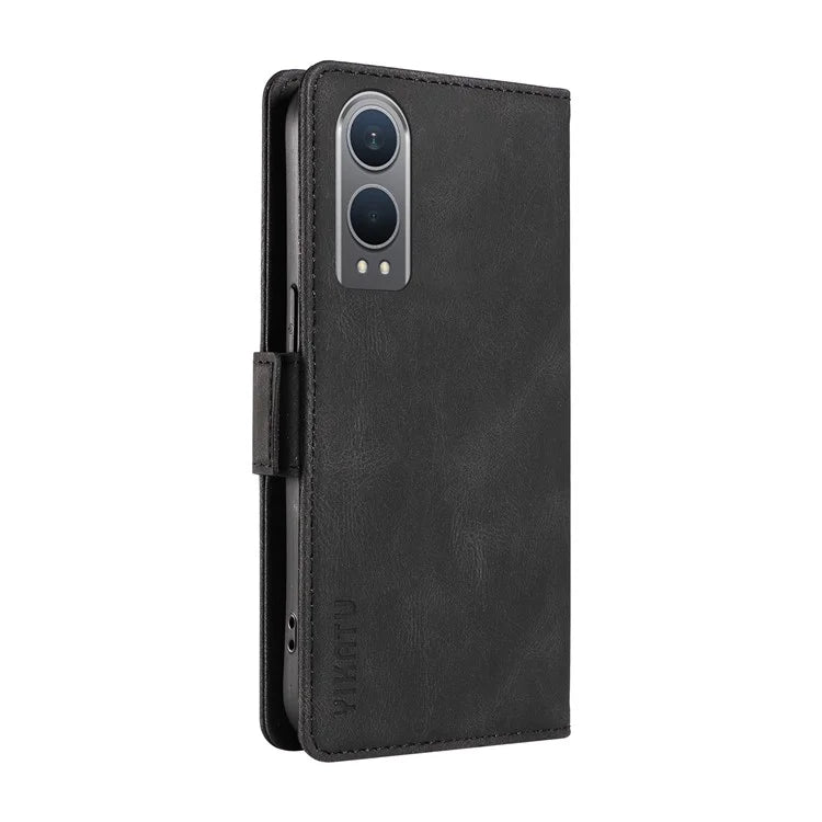 YIKATU YK-005 For OnePlus Nord CE4 Lite 5G / Oppo K12x 5G (China) Case PU Leather Phone Cover Stand Card Slots