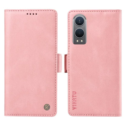 YIKATU YK-005 For OnePlus Nord CE4 Lite 5G / Oppo K12x 5G (China) Case PU Leather Phone Cover Stand Card Slots