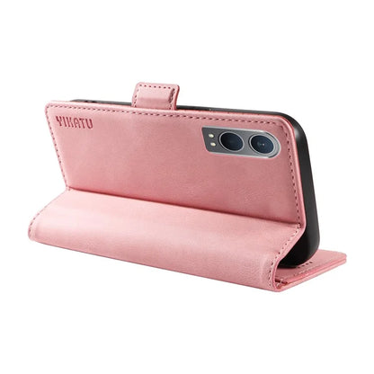 YIKATU YK-005 For OnePlus Nord CE4 Lite 5G / Oppo K12x 5G (China) Case PU Leather Phone Cover Stand Card Slots