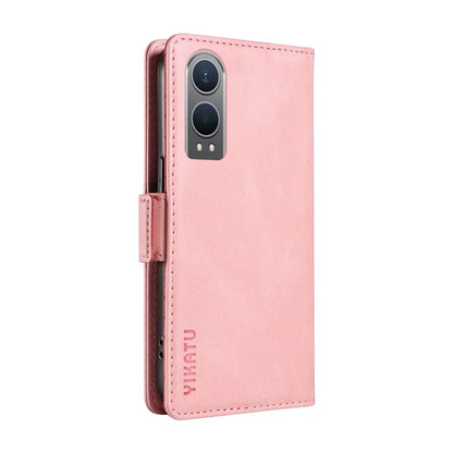 YIKATU YK-005 For OnePlus Nord CE4 Lite 5G / Oppo K12x 5G (China) Case PU Leather Phone Cover Stand Card Slots