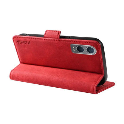YIKATU YK-005 For OnePlus Nord CE4 Lite 5G / Oppo K12x 5G (China) Case PU Leather Phone Cover Stand Card Slots