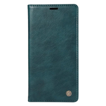 YIKATU YK-006 For Samsung Galaxy M35 5G Case Litchi Grain Leather Wallet Phone Cover