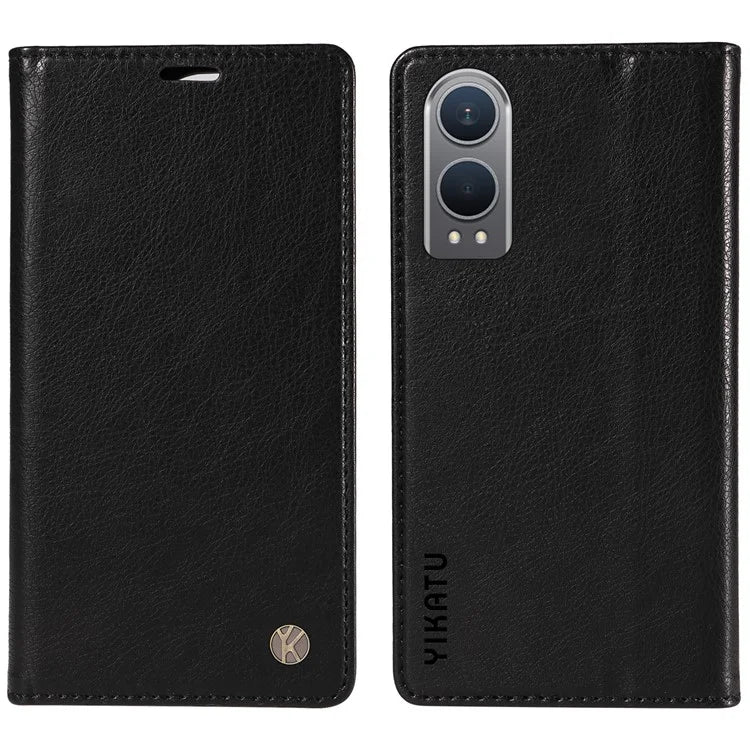 YIKATU YK-006 For OnePlus Nord CE4 Lite 5G / Oppo K12x 5G (China) Case Folio Magnetic Closure Leather Phone Cover