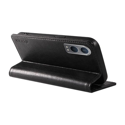 YIKATU YK-006 For OnePlus Nord CE4 Lite 5G / Oppo K12x 5G (China) Case Folio Magnetic Closure Leather Phone Cover