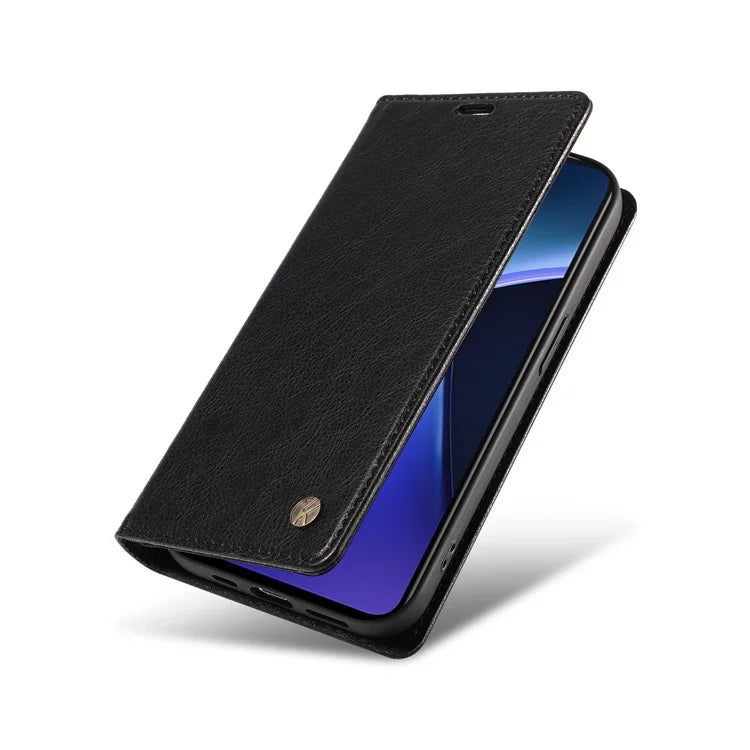 YIKATU YK-006 For OnePlus Nord CE4 Lite 5G / Oppo K12x 5G (China) Case Folio Magnetic Closure Leather Phone Cover