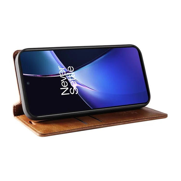 YIKATU YK-006 For OnePlus Nord CE4 Lite 5G / Oppo K12x 5G (China) Case Folio Magnetic Closure Leather Phone Cover