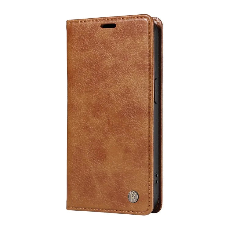 YIKATU YK-006 For OnePlus Nord CE4 Lite 5G / Oppo K12x 5G (China) Case Folio Magnetic Closure Leather Phone Cover