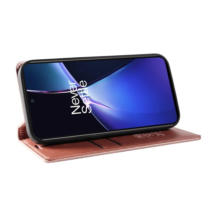 YIKATU YK-006 For OnePlus Nord CE4 Lite 5G / Oppo K12x 5G (China) Case Folio Magnetic Closure Leather Phone Cover