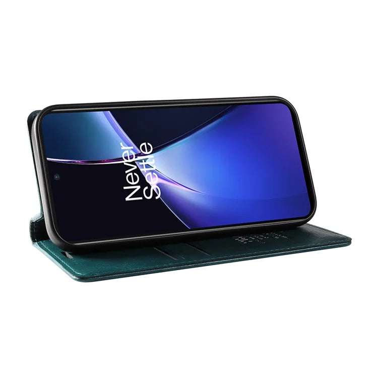 YIKATU YK-006 For OnePlus Nord CE4 Lite 5G / Oppo K12x 5G (China) Case Folio Magnetic Closure Leather Phone Cover