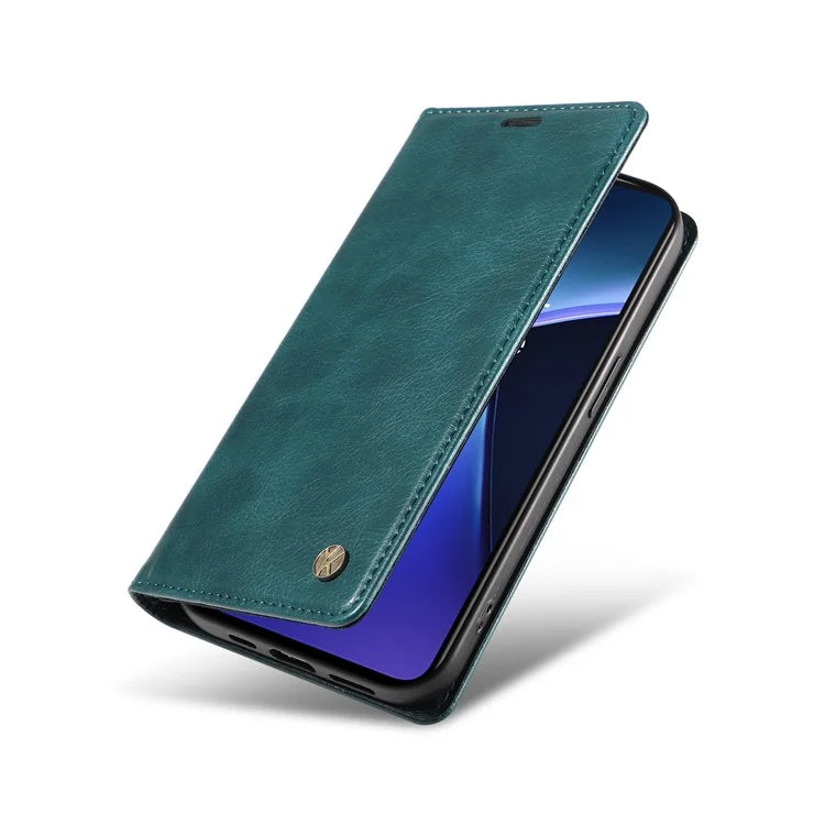 YIKATU YK-006 For OnePlus Nord CE4 Lite 5G / Oppo K12x 5G (China) Case Folio Magnetic Closure Leather Phone Cover