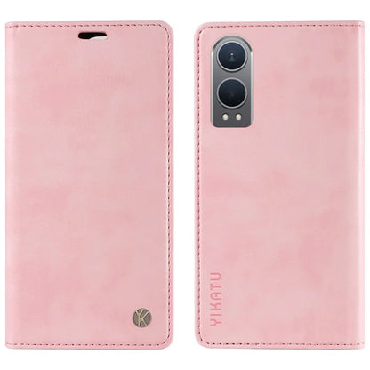 YIKATU YK-006 For OnePlus Nord CE4 Lite 5G / Oppo K12x 5G (China) Case Folio Magnetic Closure Leather Phone Cover