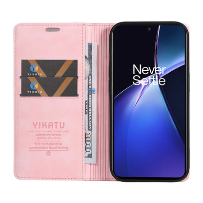 YIKATU YK-006 For OnePlus Nord CE4 Lite 5G / Oppo K12x 5G (China) Case Folio Magnetic Closure Leather Phone Cover