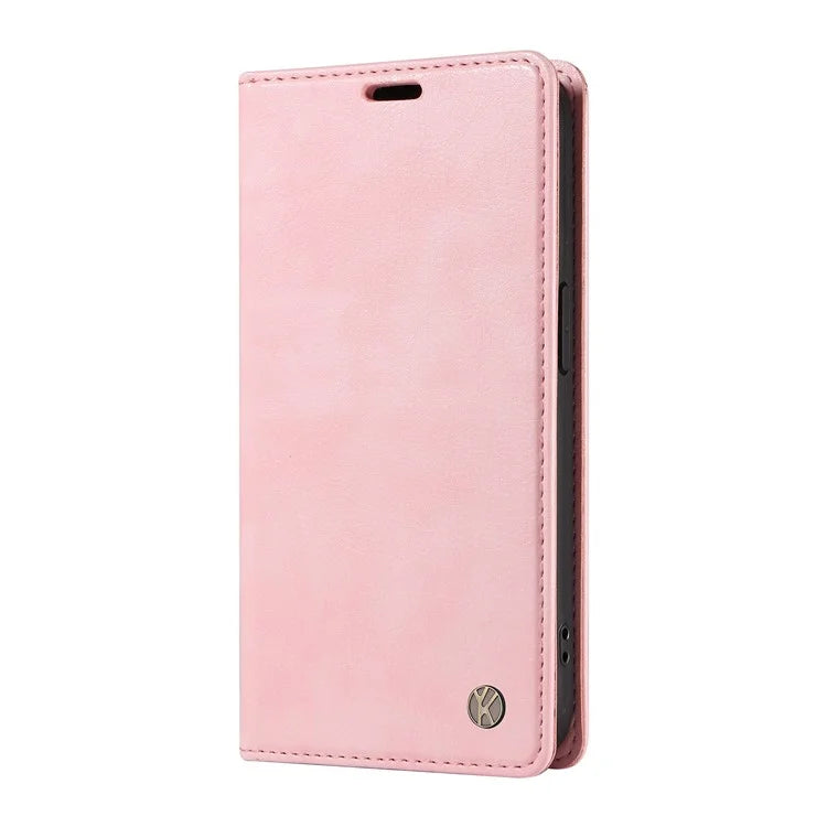 YIKATU YK-006 For OnePlus Nord CE4 Lite 5G / Oppo K12x 5G (China) Case Folio Magnetic Closure Leather Phone Cover
