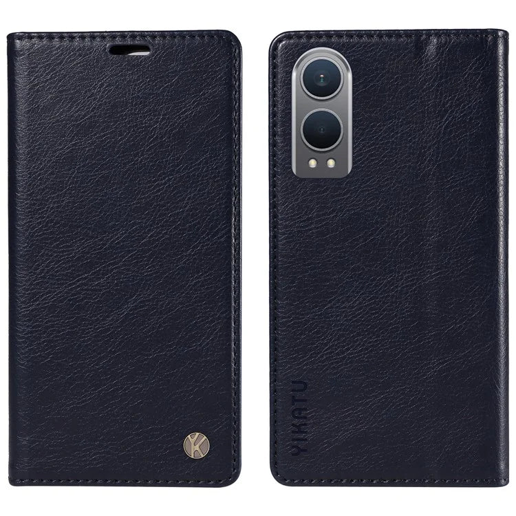 YIKATU YK-006 For OnePlus Nord CE4 Lite 5G / Oppo K12x 5G (China) Case Folio Magnetic Closure Leather Phone Cover