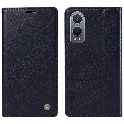 YIKATU YK-006 For OnePlus Nord CE4 Lite 5G / Oppo K12x 5G (China) Case Folio Magnetic Closure Leather Phone Cover
