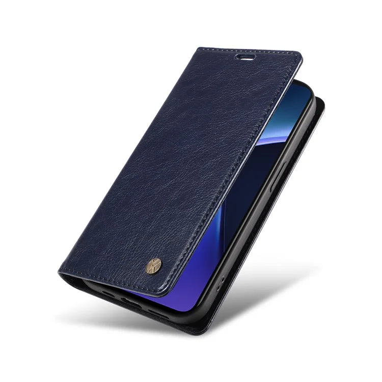 YIKATU YK-006 For OnePlus Nord CE4 Lite 5G / Oppo K12x 5G (China) Case Folio Magnetic Closure Leather Phone Cover