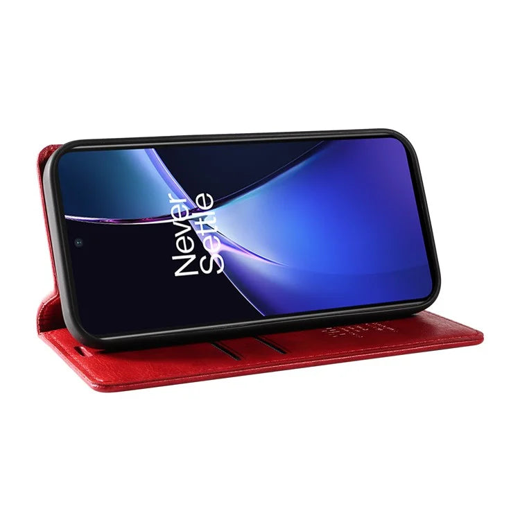 YIKATU YK-006 For OnePlus Nord CE4 Lite 5G / Oppo K12x 5G (China) Case Folio Magnetic Closure Leather Phone Cover