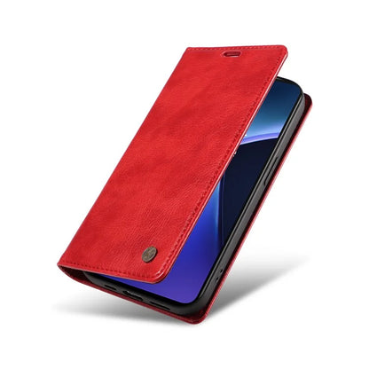 YIKATU YK-006 For OnePlus Nord CE4 Lite 5G / Oppo K12x 5G (China) Case Folio Magnetic Closure Leather Phone Cover