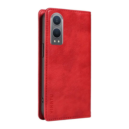 YIKATU YK-006 For OnePlus Nord CE4 Lite 5G / Oppo K12x 5G (China) Case Folio Magnetic Closure Leather Phone Cover