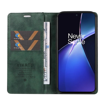 YIKATU YK-006 For OnePlus Nord CE4 Lite 5G / Oppo K12x 5G (China) Case Folio Magnetic Closure Leather Phone Cover