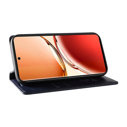 YIKATU YK-006 For Oppo Reno12 F 4G Case Wallet Litchi Grain Leather Phone Cover Magnetic Auto-Absorbed