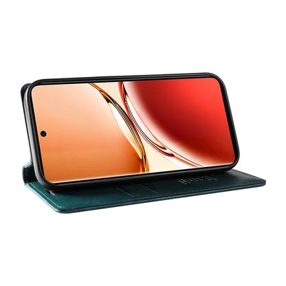 YIKATU YK-006 For Oppo Reno12 F 4G Case Wallet Litchi Grain Leather Phone Cover Magnetic Auto-Absorbed