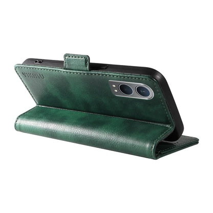 YIKATU YK-007 For OnePlus Nord CE4 Lite 5G / Oppo K12x 5G (China) Wallet Case Litchi Grain Leather Phone Protective Cover