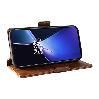 YIKATU YK-007 For OnePlus Nord CE4 Lite 5G / Oppo K12x 5G (China) Wallet Case Litchi Grain Leather Phone Protective Cover