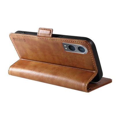YIKATU YK-007 For OnePlus Nord CE4 Lite 5G / Oppo K12x 5G (China) Wallet Case Litchi Grain Leather Phone Protective Cover