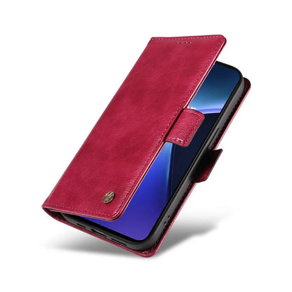 YIKATU YK-007 For OnePlus Nord CE4 Lite 5G / Oppo K12x 5G (China) Wallet Case Litchi Grain Leather Phone Protective Cover